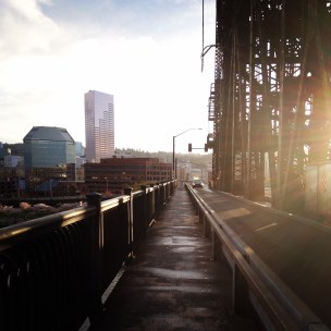 As seen on my run on the Willamette River